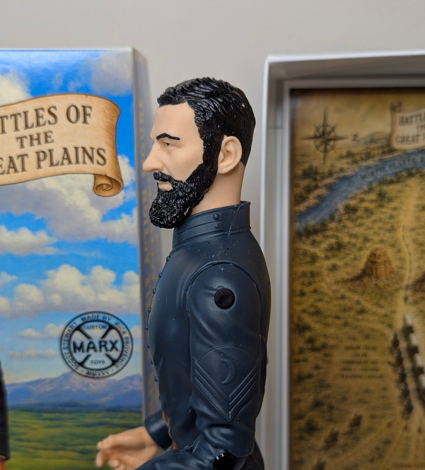SGT Amos J. Custard - New Battles of the Great Plains Figure