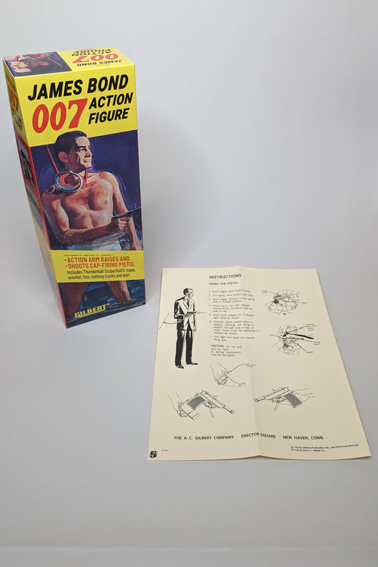 James Bond 007 "Thunderball" - Reproduction Box (and Manual)