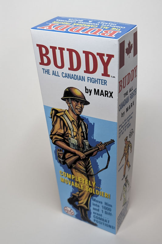 Buddy -  The All Canadian Fighter - Reproduction Box