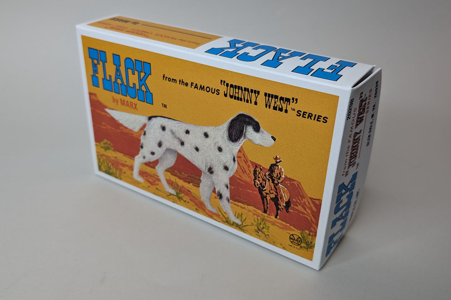 Johnny West - FLACK - Dog - US Reproduction Box (Copy)