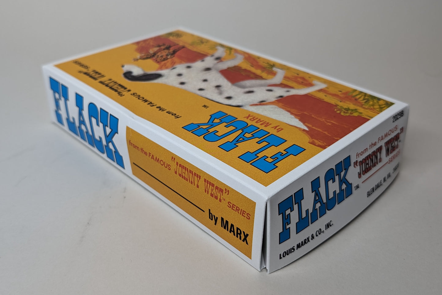 Johnny West - FLACK - Dog - US Reproduction Box (Copy)