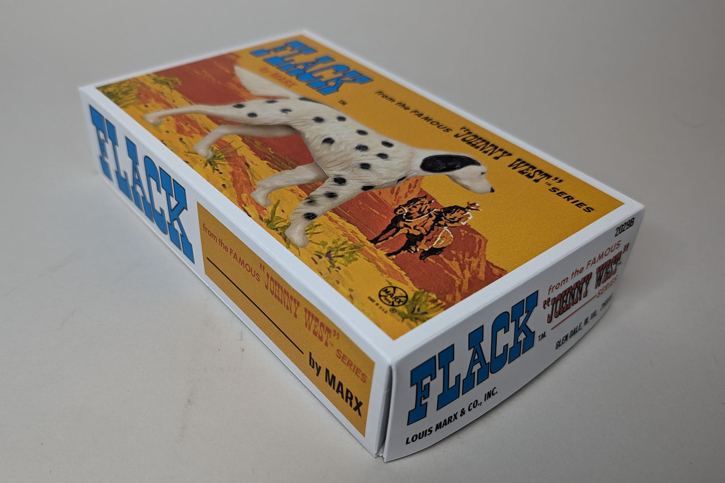 Johnny West - FLACK - Dog - US Fantasy Box with No Eye Paint