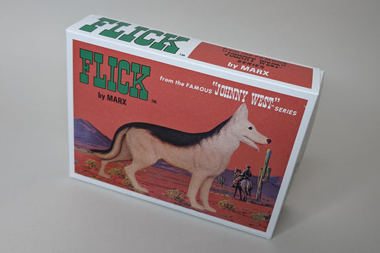Johnny West - FLICK - Dog - Canadian Reproduction Box
