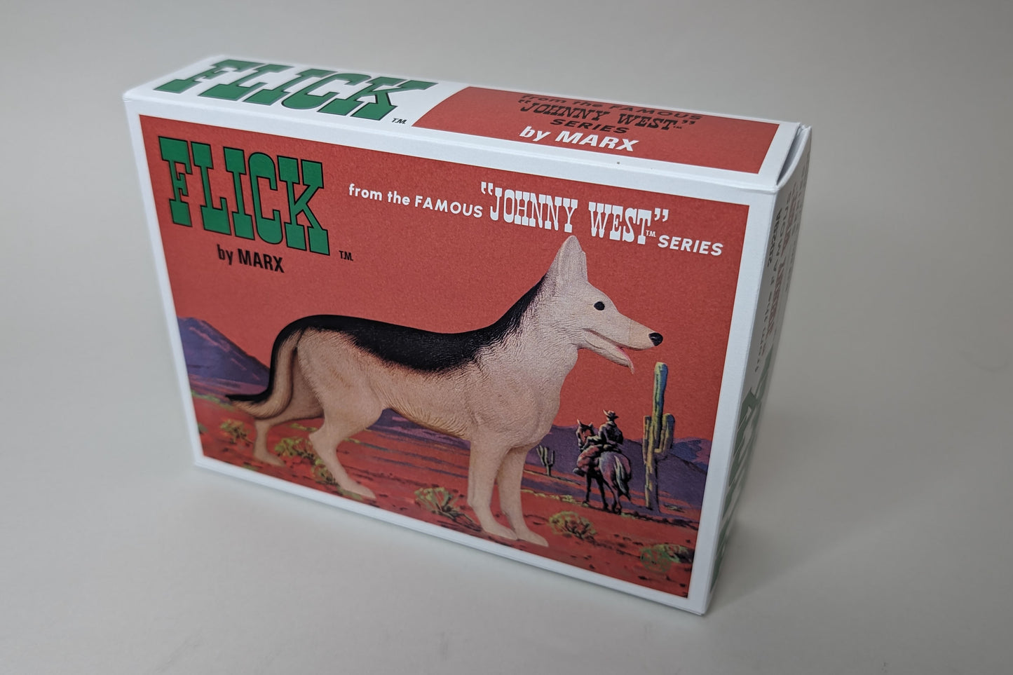 Johnny West - FLICK - Dog - US Reproduction Box