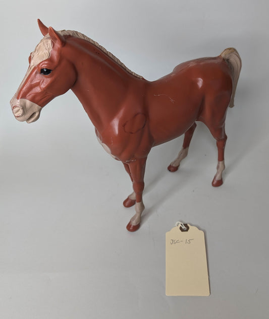 Marx Thunderbolt Wheeled Horse - Sorrel (Reddish) - JSC 15