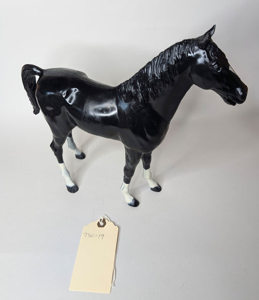 Marx Thunderbolt Horse - Black - JSC 19