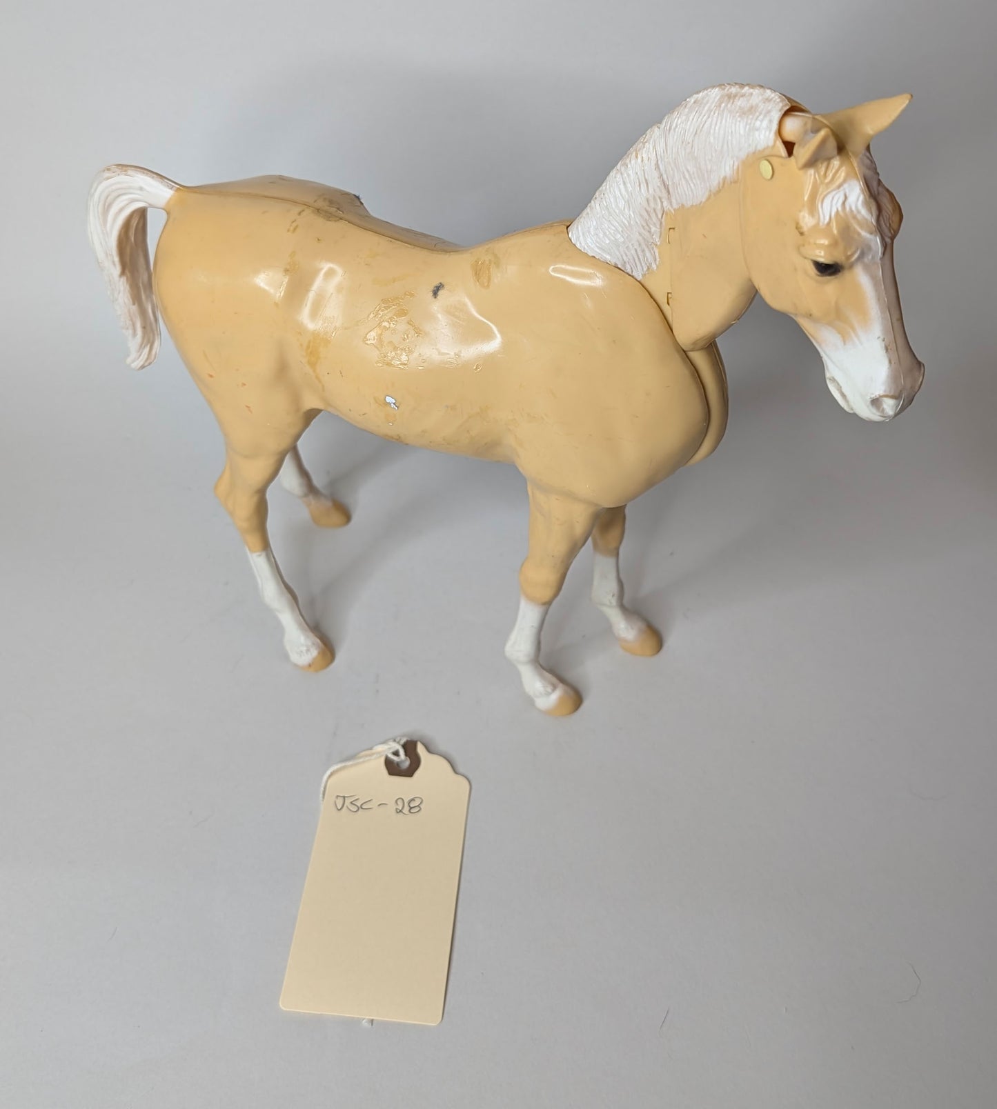 Marx Buckskin Horse - Palomino (Blonde) - JSC 28