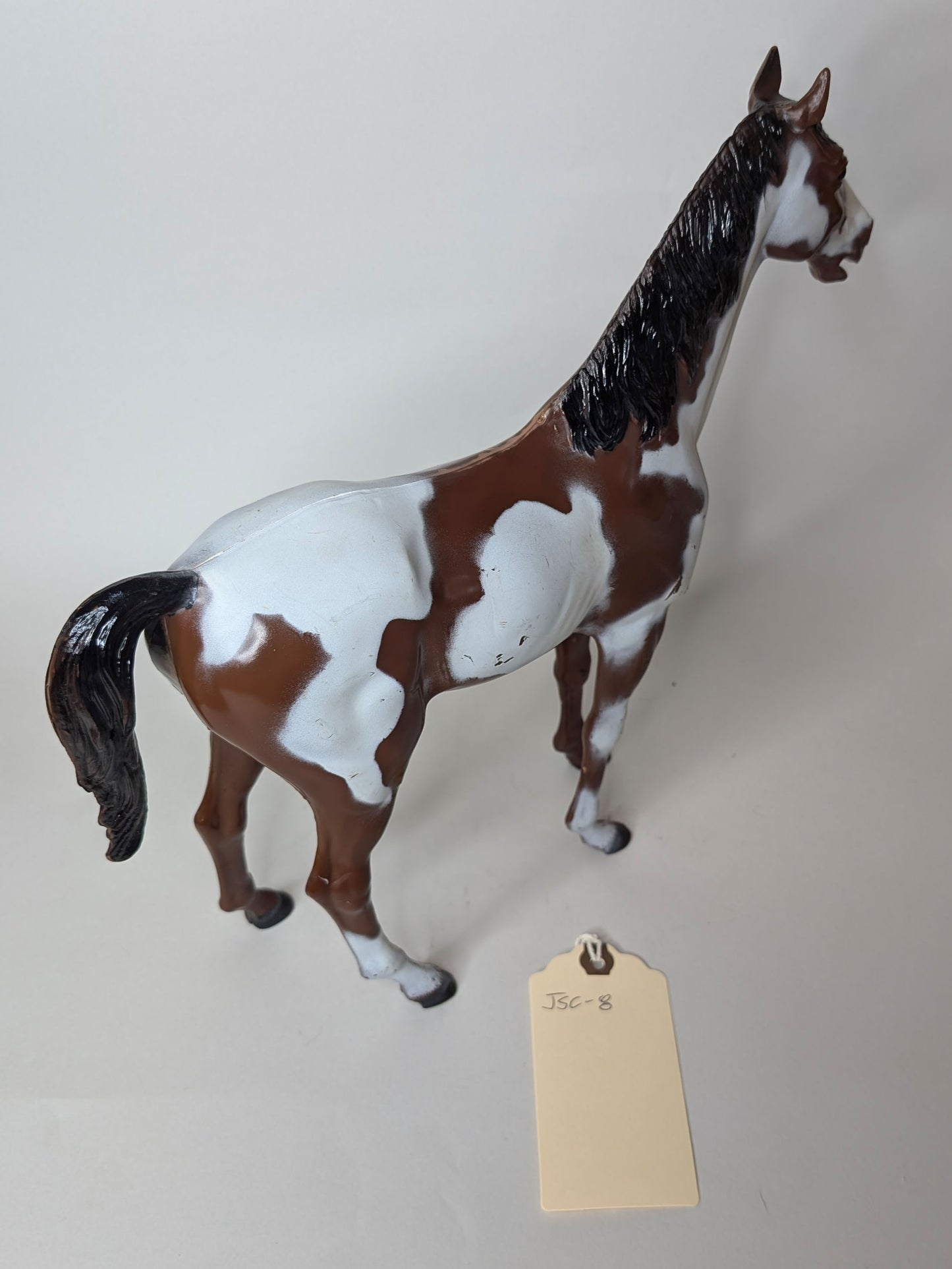 Marx Pinto Horse - Bay (Brown) and White - JSC 8