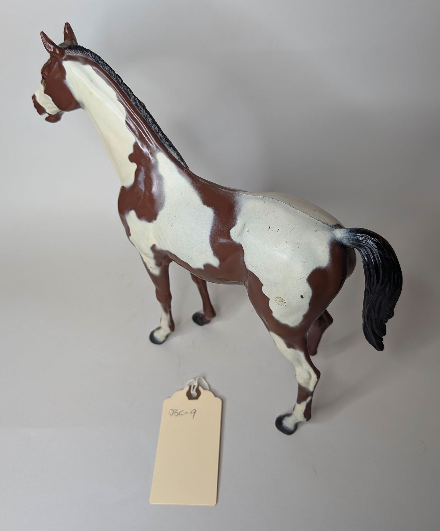 Marx Pinto Horse - Bay (Brown) and White - JSC 9