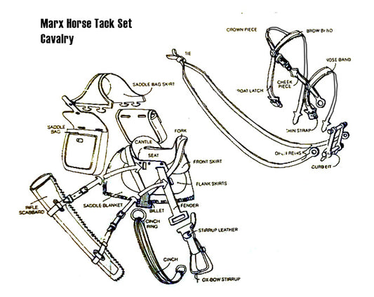 Cavalry Horse Tack - A Complete Set