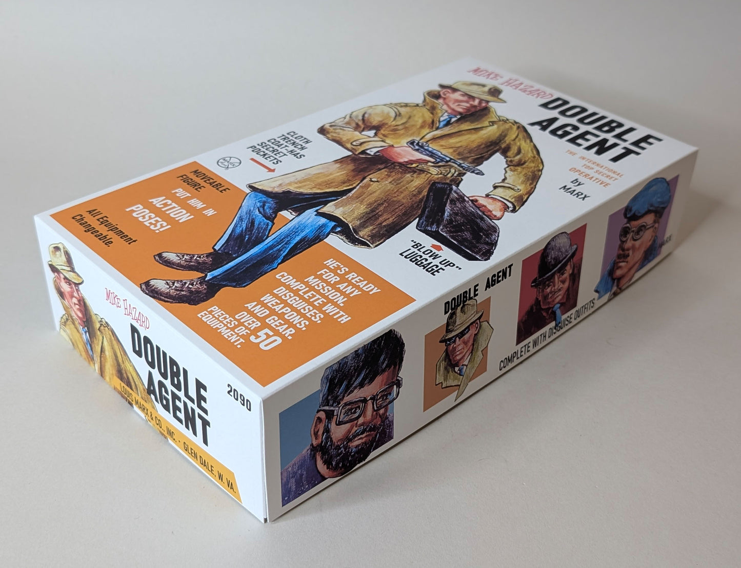 Mike Hazard - Boxed - US Double Agent - 1