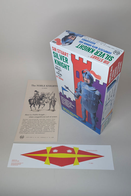 Knight – US Silver Knight, Sir Stuart MOD Version Reproduction Box with Manual and Banner