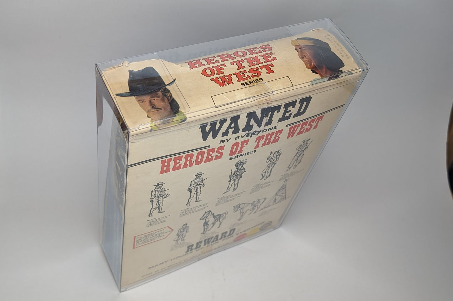 Stewart's Attic Strong Box V2 - UK Window - Heroes of the West Box Protector