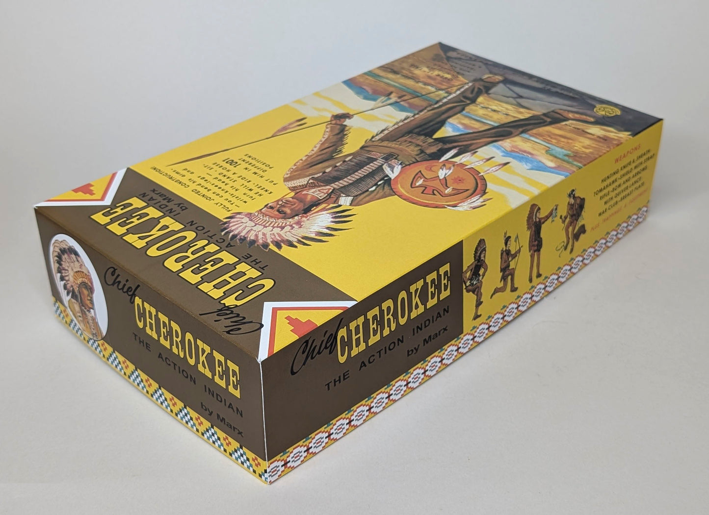 Chief Cherokee - UK Reproduction 'Wagon Train' Box