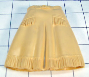Adult Cowgirl Western Fringed Skirt