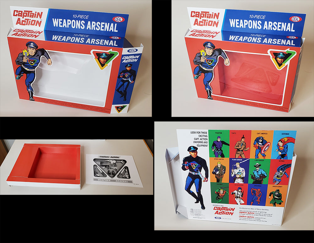 Weapons Arsenal Repro Box and Insert