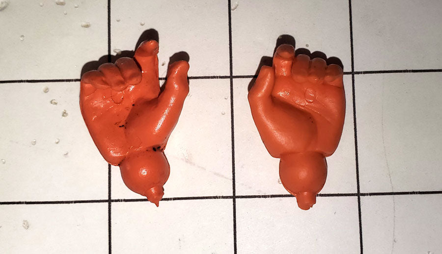 Adult Male Closed Hands (Pair)