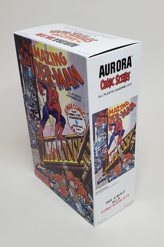 Aurora Spider-Man Comic Scenes Model Reproduction Box
