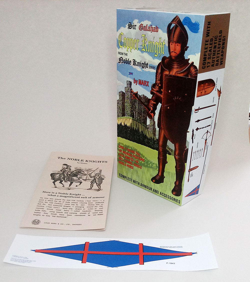 Knight UK Copper Knight, Sir Galahad Fantasy Box with Manual and Ban