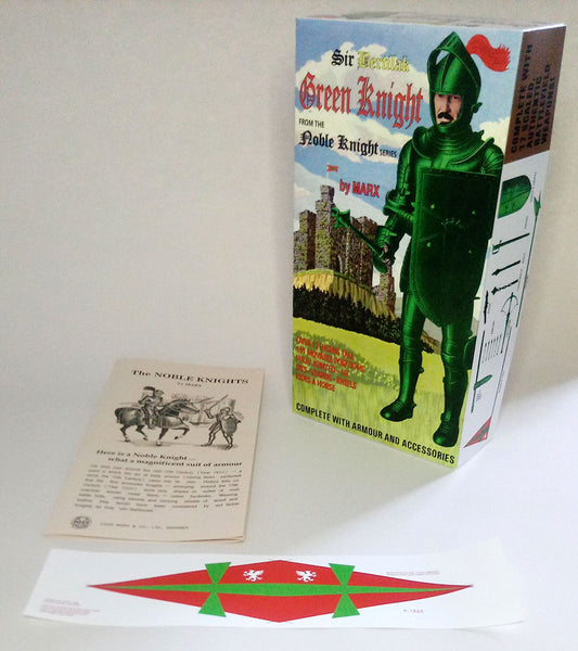 Knight – UK Green Knight, Sir Bertilak Fantasy Box with Manual and Banner