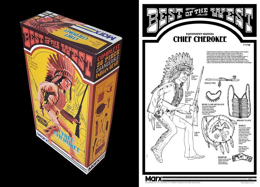BOTW - Chief Cherokee 4th Ed Reproduction Box (and Manual)