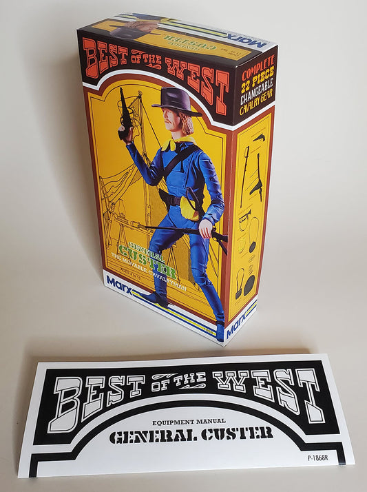 BOTW - General Custer – 1st Edition Reproduction Box (and Manual)