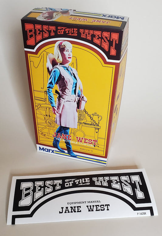 BOTW - Jane West – 1st Edition Reproduction Box (and Manual)