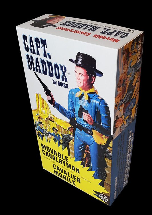 Canadian Capt. Maddox – FAF - Yellow Splash Reproduction Box (and Manual)