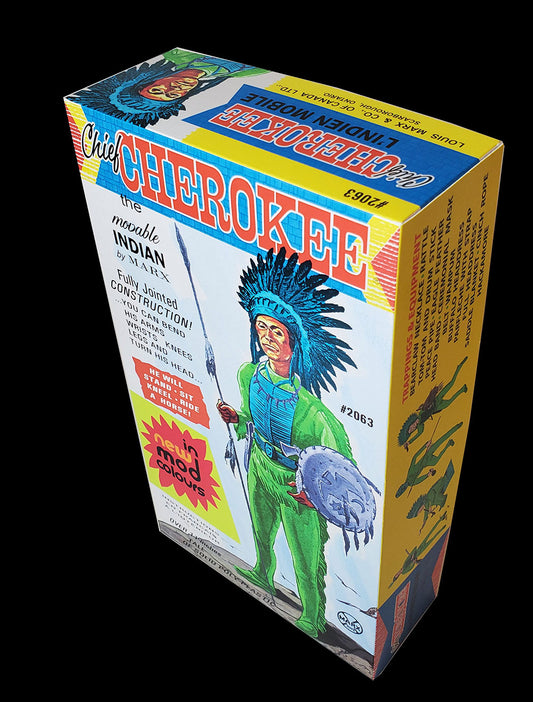 Canadian Chief Cherokee – in Mod Colours Colorized Fantasy Box (and Manual)