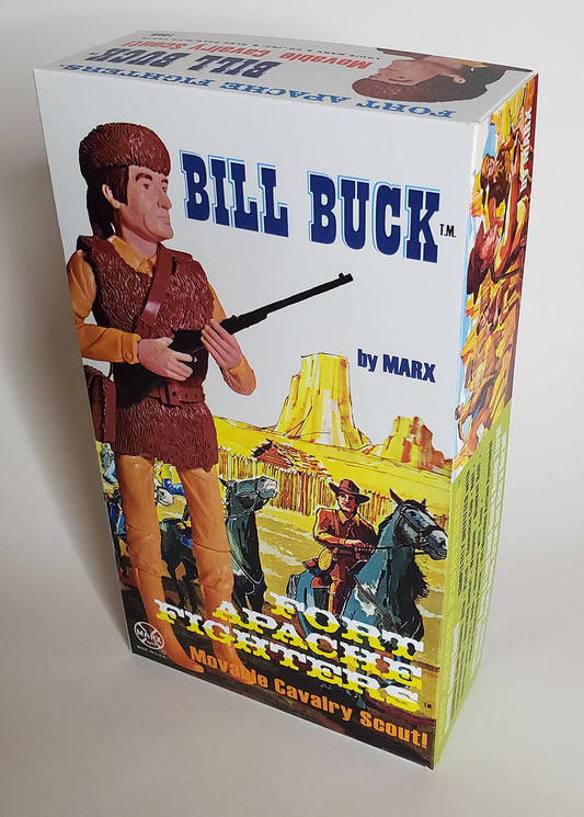 Fort Apache Fighters - FAF - Bill Buck Reproduction Box (and Manual)