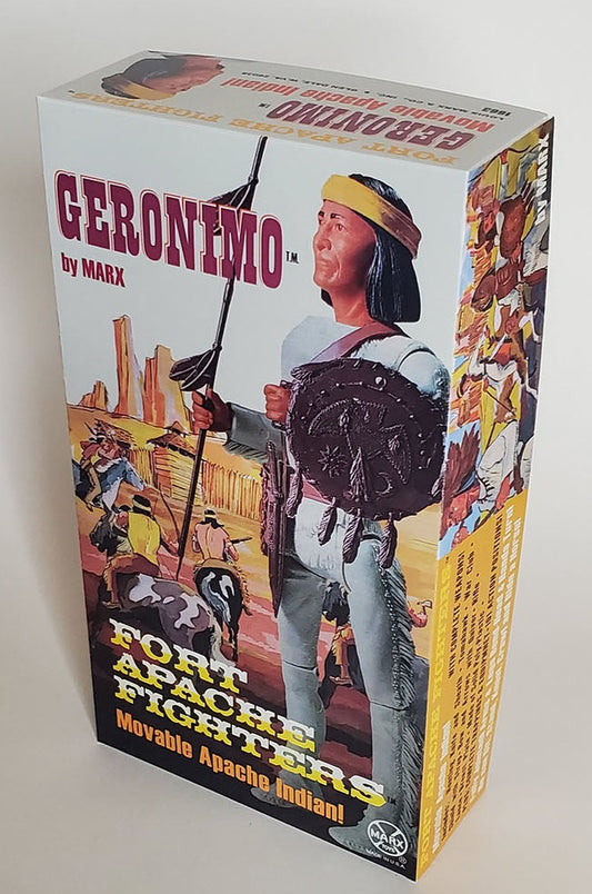 Fort Apache Fighters - FAF - Geronimo - Reproduction Box (and Manual)