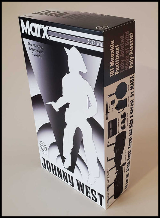 Achromatic Johnny West - White Silhouette - Fantasy Box