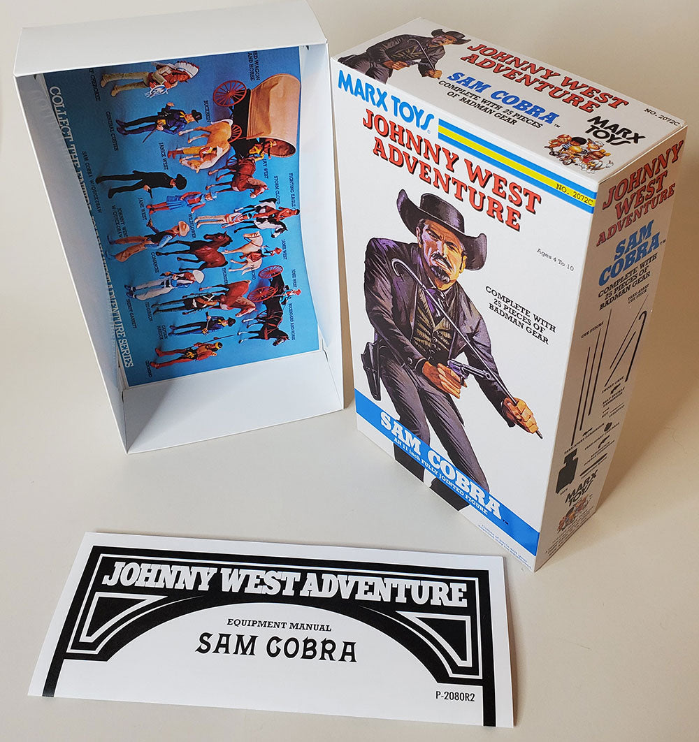 JWA – Sam Cobra – Non Quick Draw Reproduction / Fantasy 2 Part with Manual and Insert