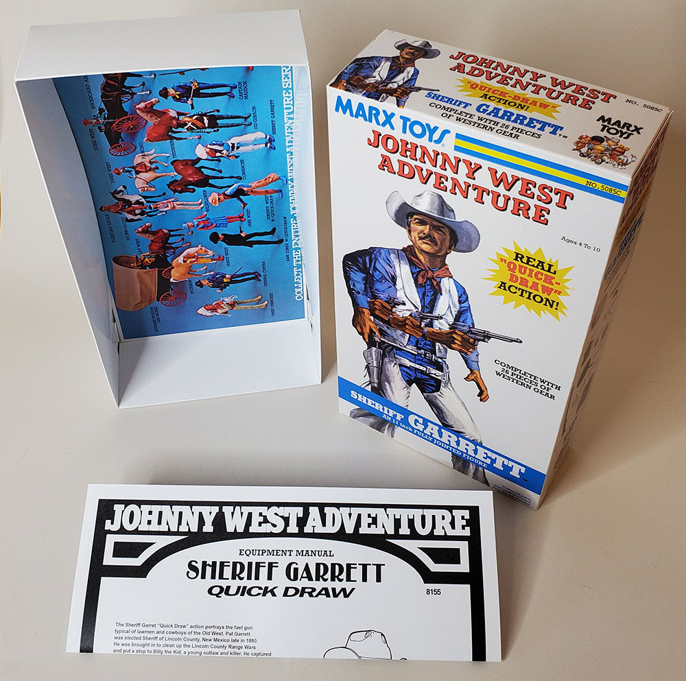 JWA – Sheriff Garrett Quick Draw Fantasy 2 Part with Manual and Insert