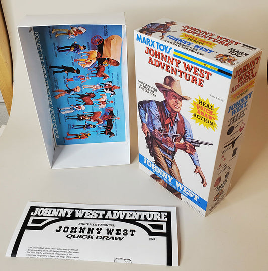 JWA – Johnny West –Quick Draw Reproduction / Fantasy 2 Part with Manual and Insert