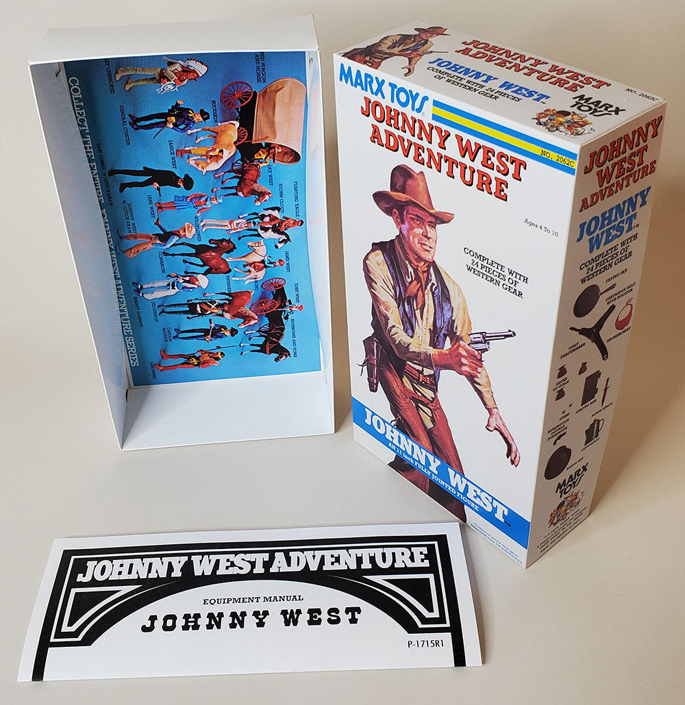 JWA – Johnny West – Non Quick Draw Reproduction / Fantasy 2 Part with Manual and Insert