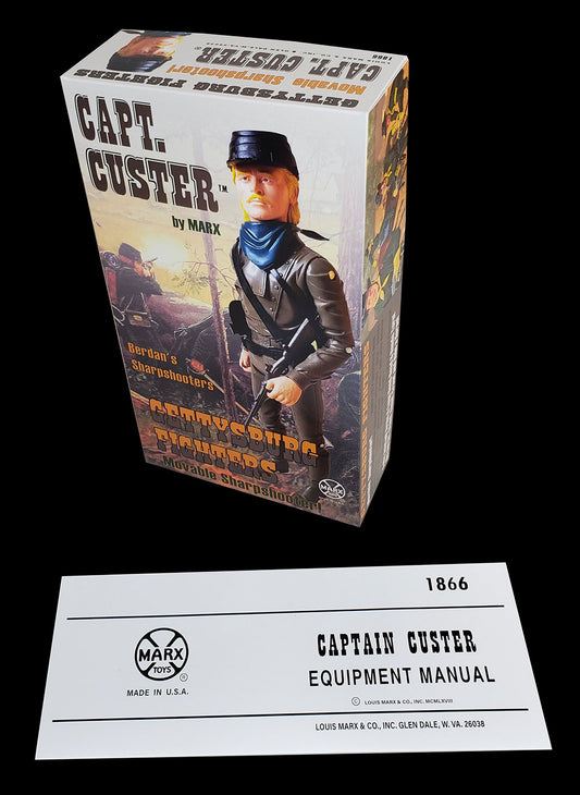 Capt. Custer – Sharpshooter – Gettysburg Fighters – Fantasy Box and Manual