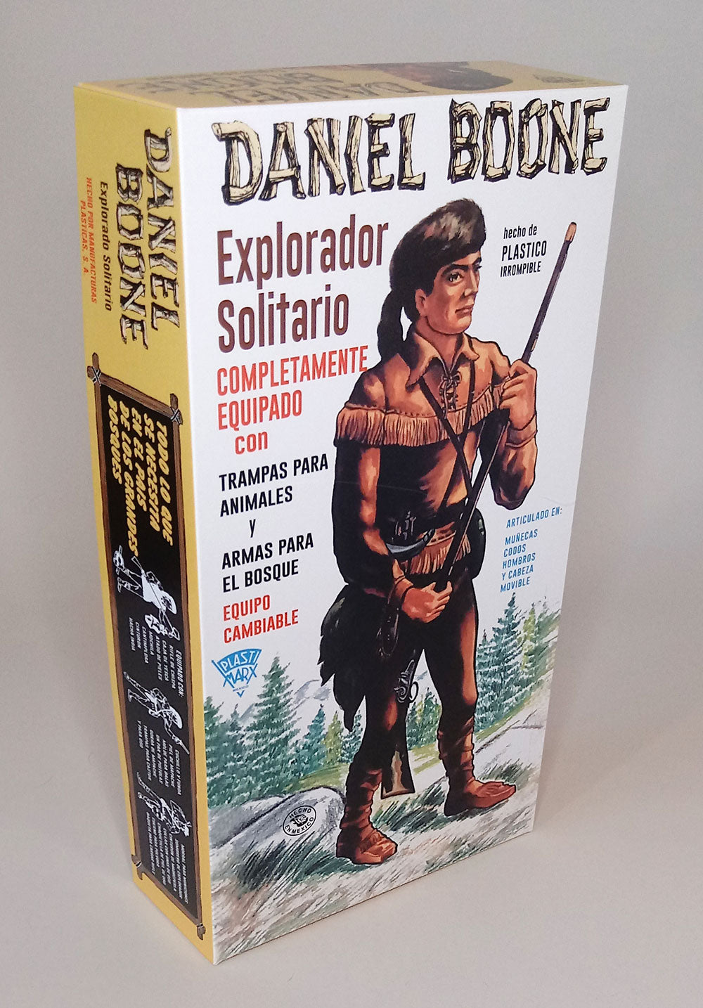 Mexican - Plastimarx - Daniel Boone - Reproduction Box (and Manual)