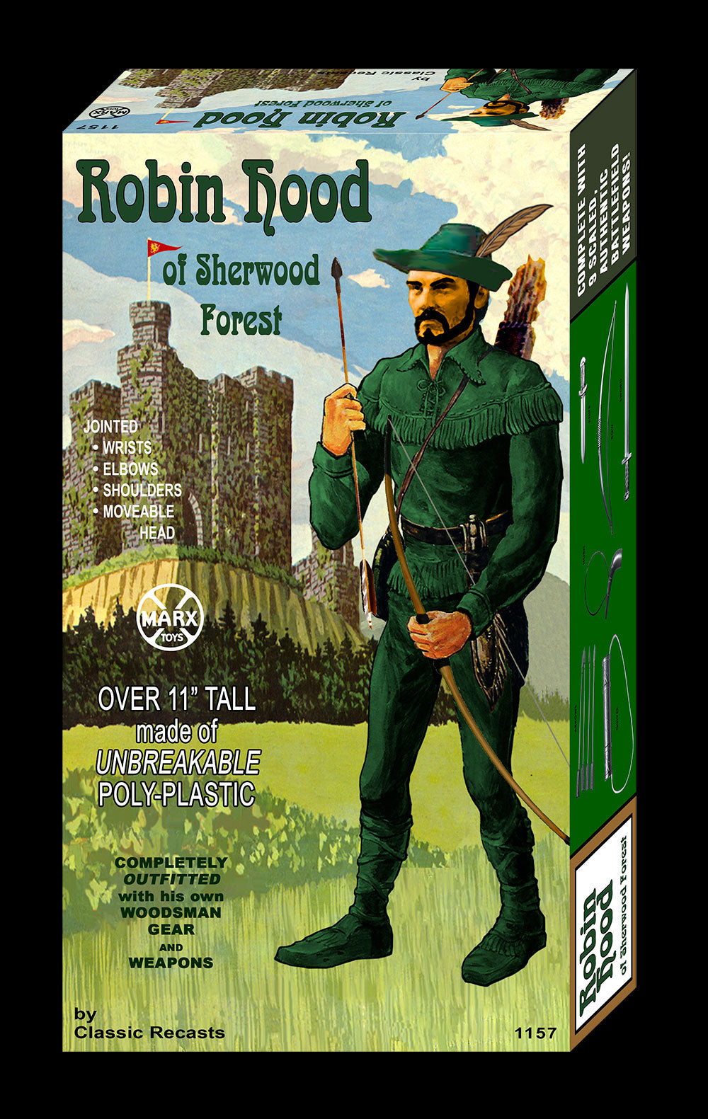 Robin Hood Fantasy Box and Manual