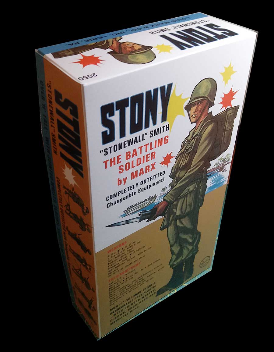 Stony the Battling Soldier Reproduction Box (and Manual)