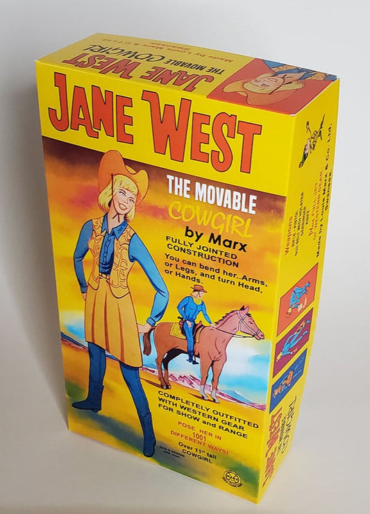 UK – Jane West – Wagon Train - Reproduction Box (and Manual)