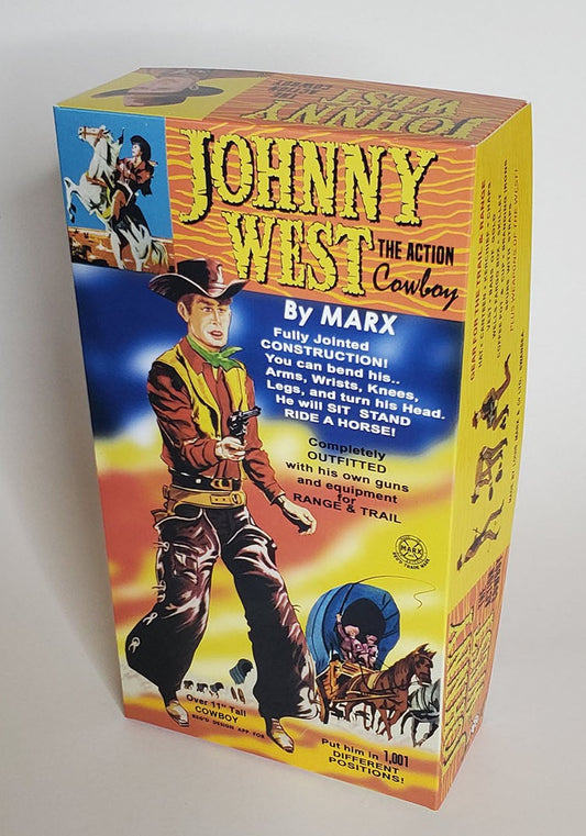 UK – Johnny West – Wagon Train - Reproduction Box (and Manual)