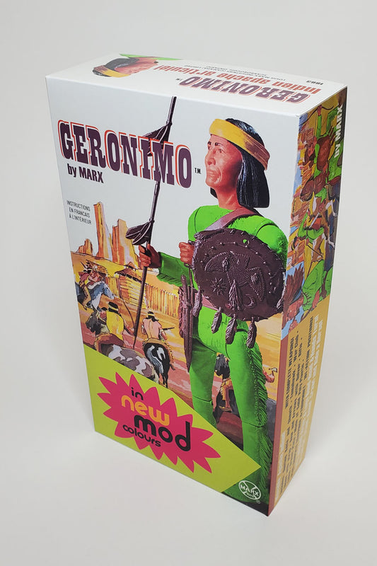 Canadian Geronimo – FAF – in Mod Colours - Green Body Fantasy Box (and Manual)