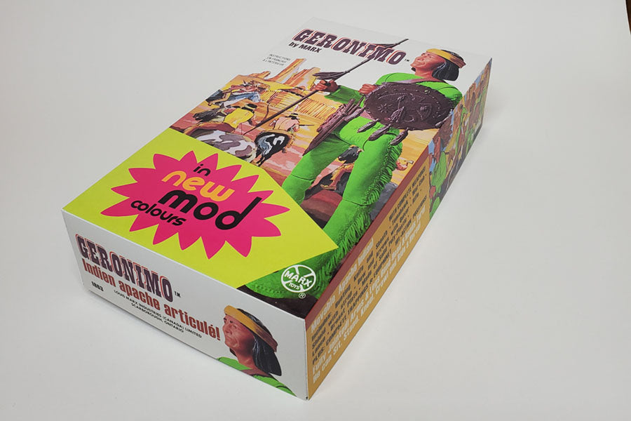 Canadian Geronimo – FAF – in Mod Colours - Green Body Fantasy Box (and Manual)