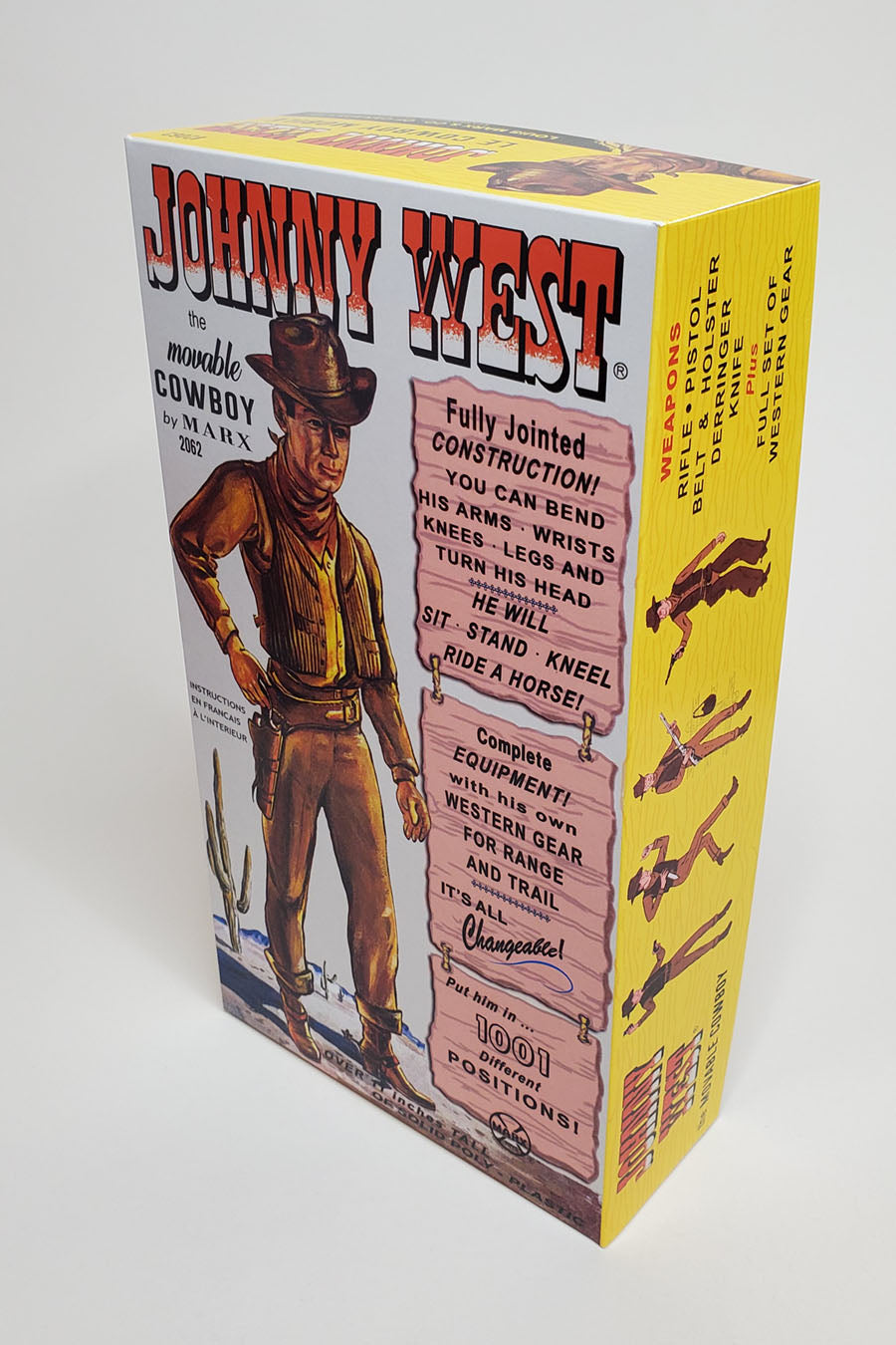 Canadian Johnny West – Movable, Reproduction Box (and Manual) – Stewart ...