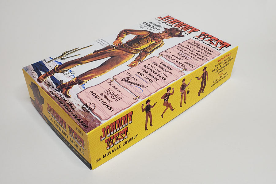 Canadian Johnny West – Movable, Reproduction Box (and Manual) – Stewart ...