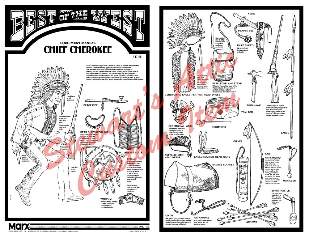Chief Cherokee - BOTW Reproduction Equipment Manual