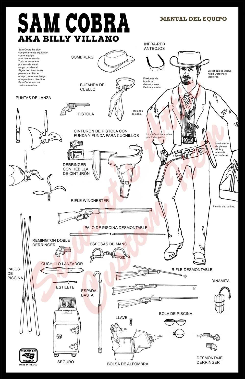 Sam Cobra - Fantasy Mexican Equipment Manual