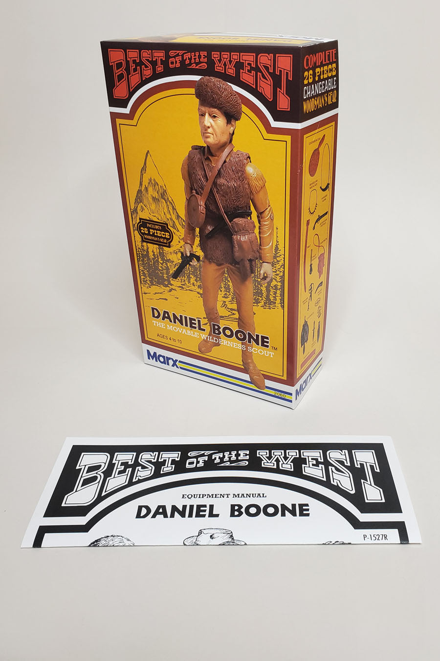 Daniel Boone - BOTW - Fantasy Box and Manual