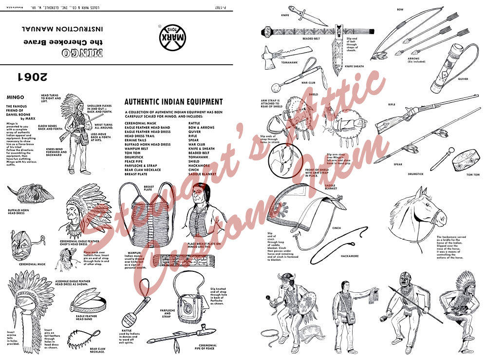 Mingo - Cherokee Brave - Fantasy Equipment Manual